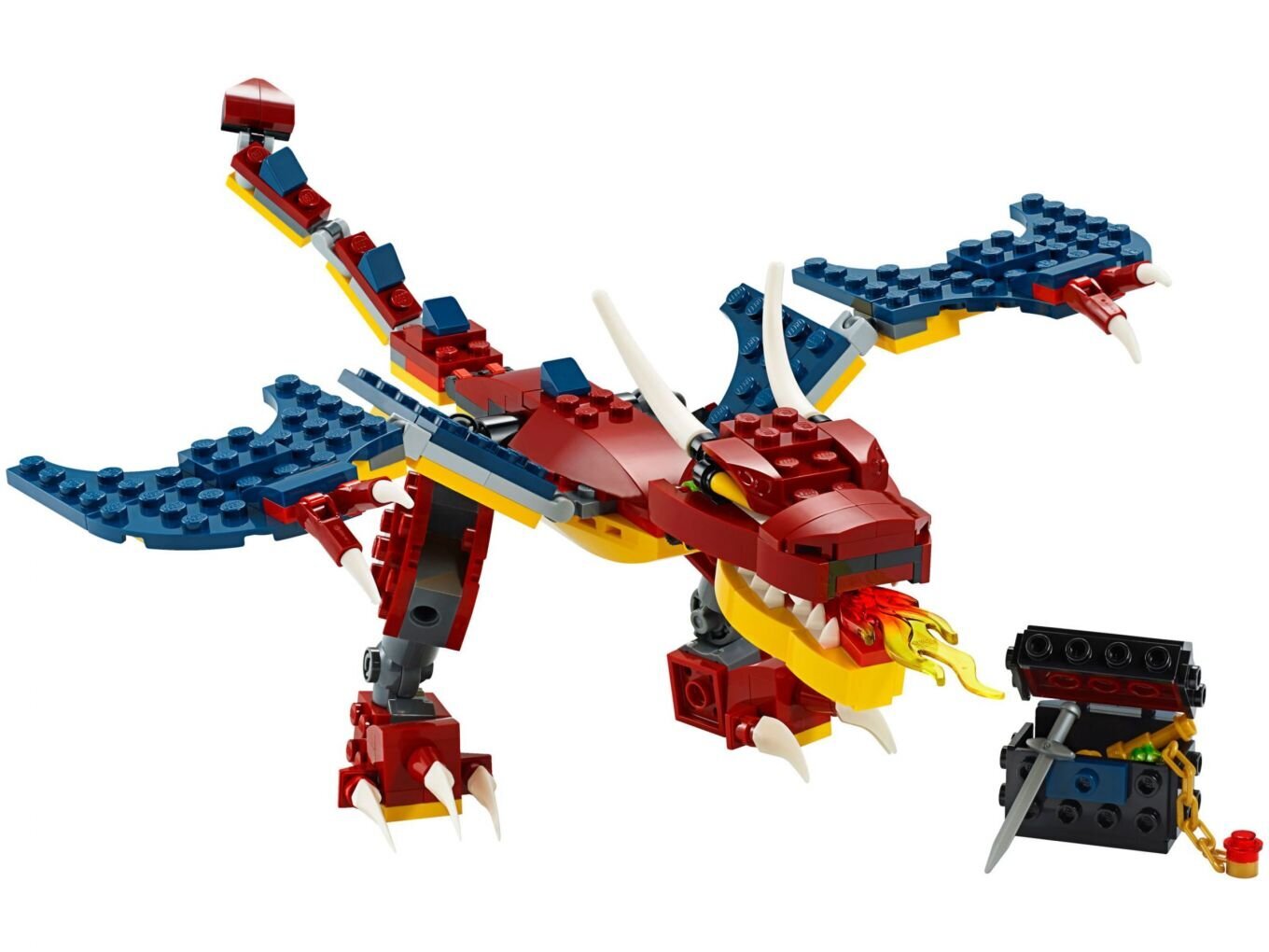 31102 LEGO® Creator Uguns pūķis цена и информация | Konstruktori | 220.lv