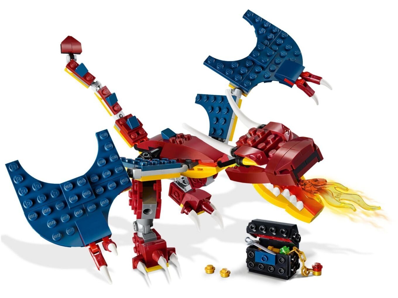 31102 LEGO® Creator Uguns pūķis цена и информация | Konstruktori | 220.lv