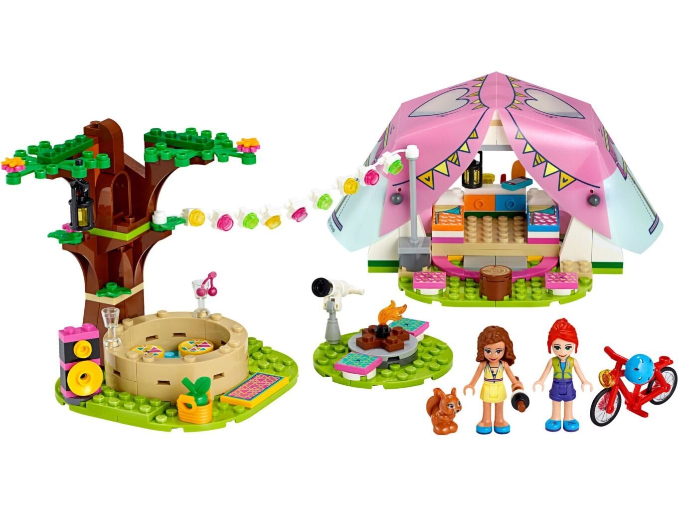 41392 LEGO® Friends Grezns kempings dabā cena un informācija | Konstruktori | 220.lv