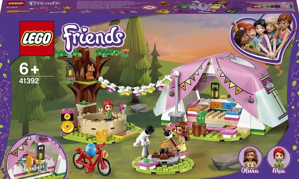 41392 LEGO® Friends Grezns kempings dabā cena un informācija | Konstruktori | 220.lv