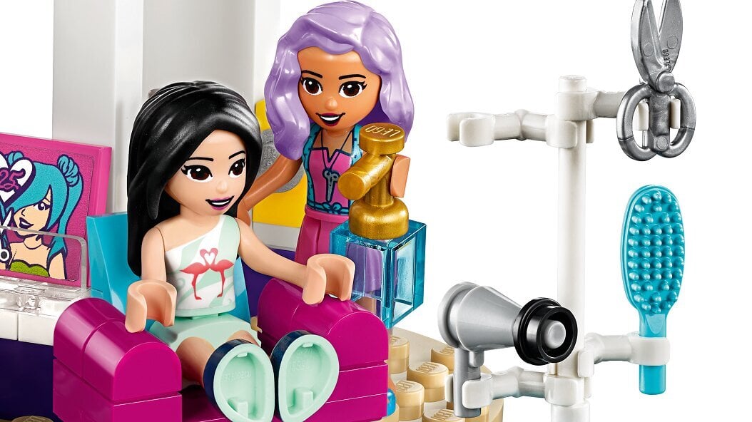 41391 LEGO® Friends Hārtleikas pilsētas frizētava cena un informācija | Konstruktori | 220.lv