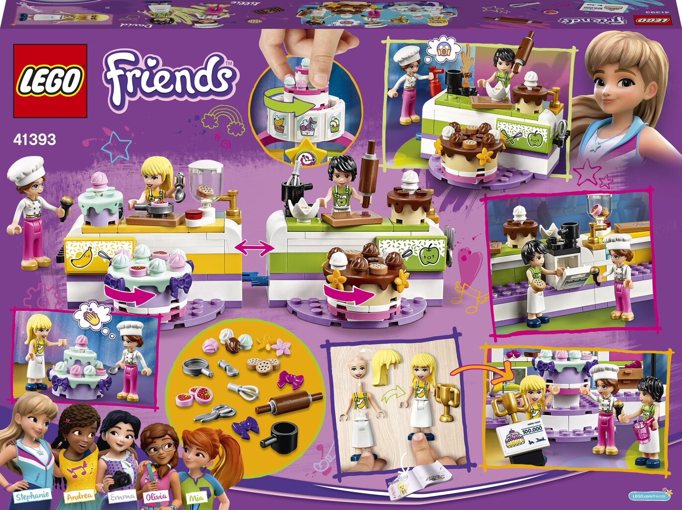 41393 LEGO® Friends Cepšanas konkurss цена и информация | Konstruktori | 220.lv