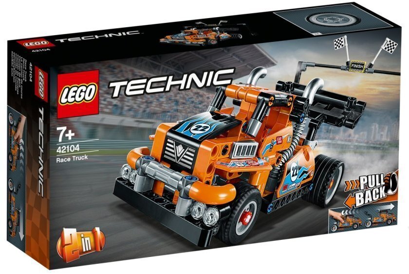 42104 LEGO® Technic Sacīkšu kravas automašīna цена и информация | Konstruktori | 220.lv