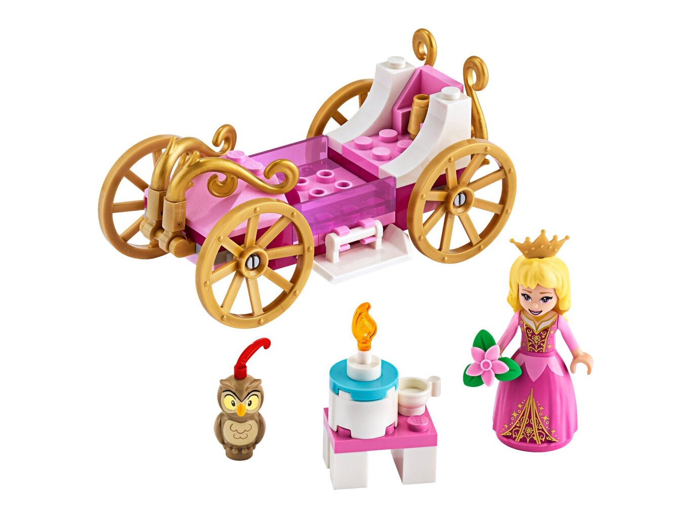 43170 LEGO® | Disney Princess Auroras karaliskā kariete cena un informācija | Konstruktori | 220.lv