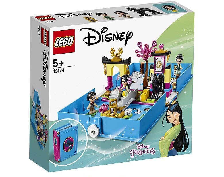 43170 LEGO® | Disney Princess Mulanas piedzīvojumu pasaku grāmata cena un informācija | Konstruktori | 220.lv