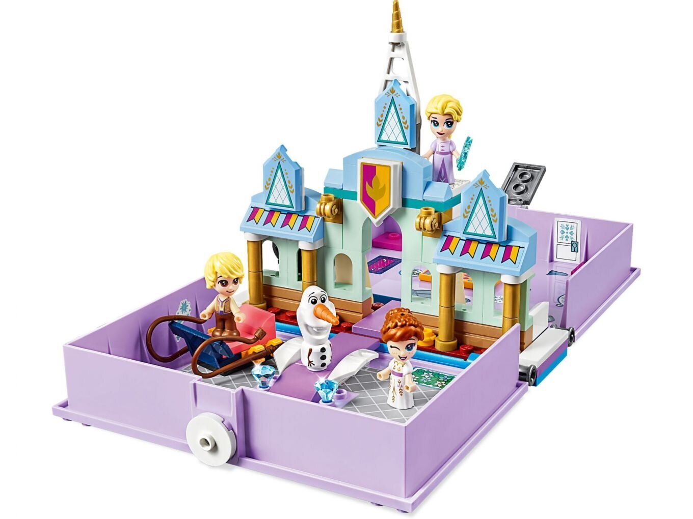 43170 LEGO® | Disney Princess Annas un Elzas piedzīvojumu pasaku grāmata cena un informācija | Konstruktori | 220.lv