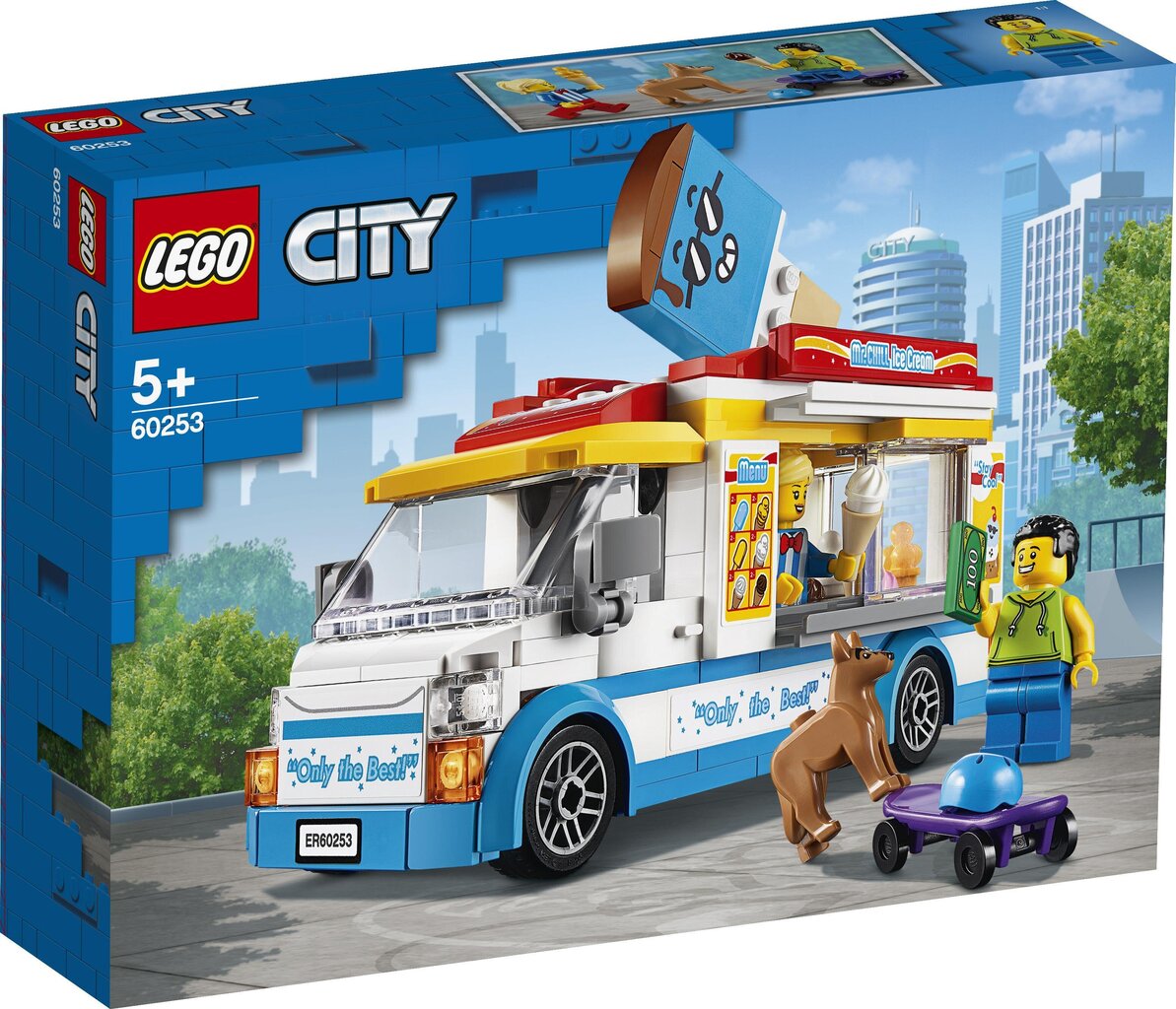 60253 LEGO® City Saldējuma busiņš cena un informācija | Konstruktori | 220.lv