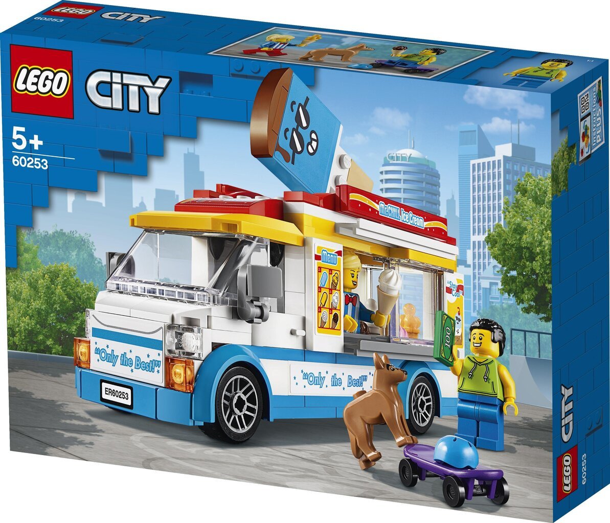 60253 LEGO® City Saldējuma busiņš cena un informācija | Konstruktori | 220.lv