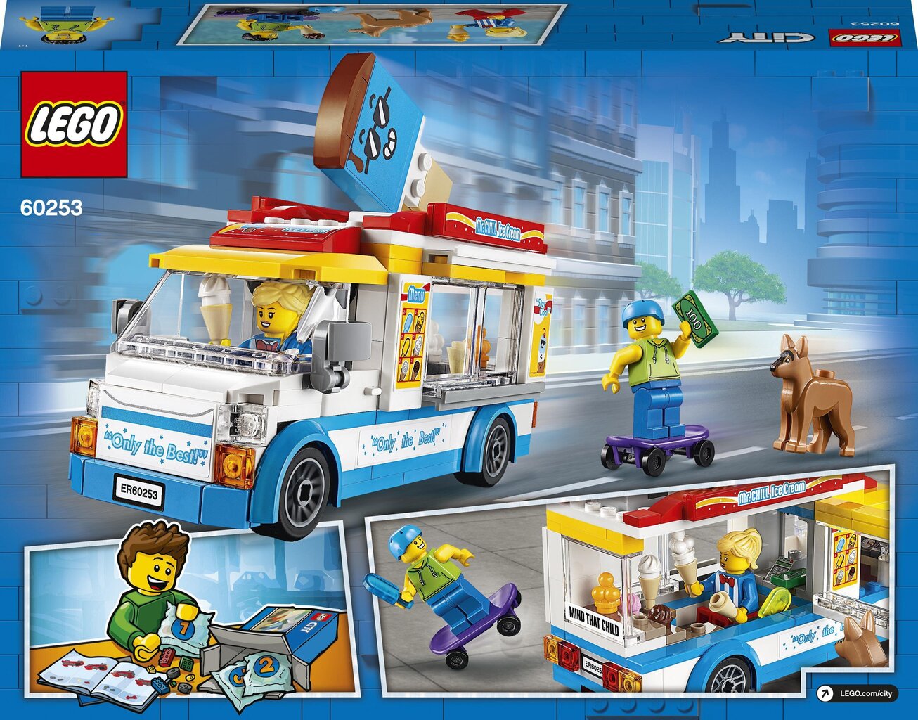 60253 LEGO® City Saldējuma busiņš цена и информация | Konstruktori | 220.lv