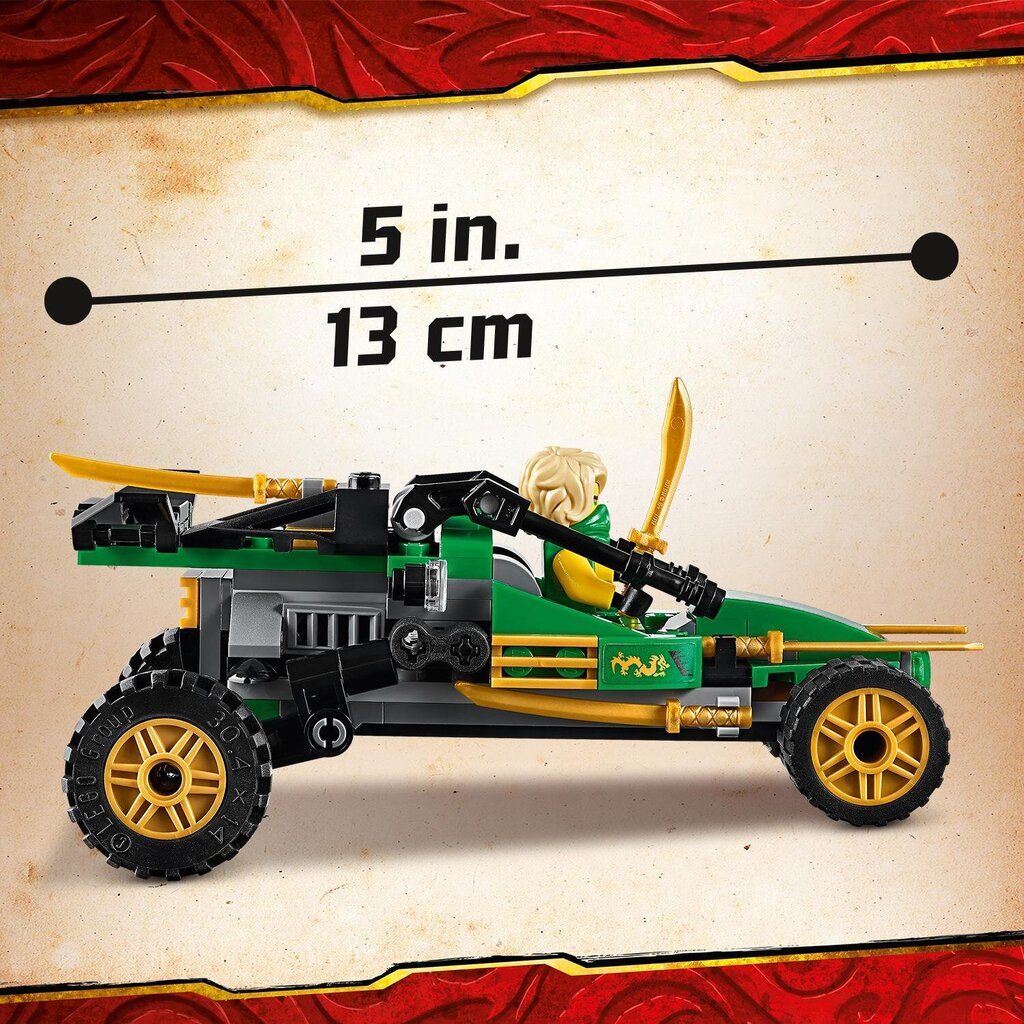 71700 LEGO® NINJAGO Džungļu auto cena un informācija | Konstruktori | 220.lv