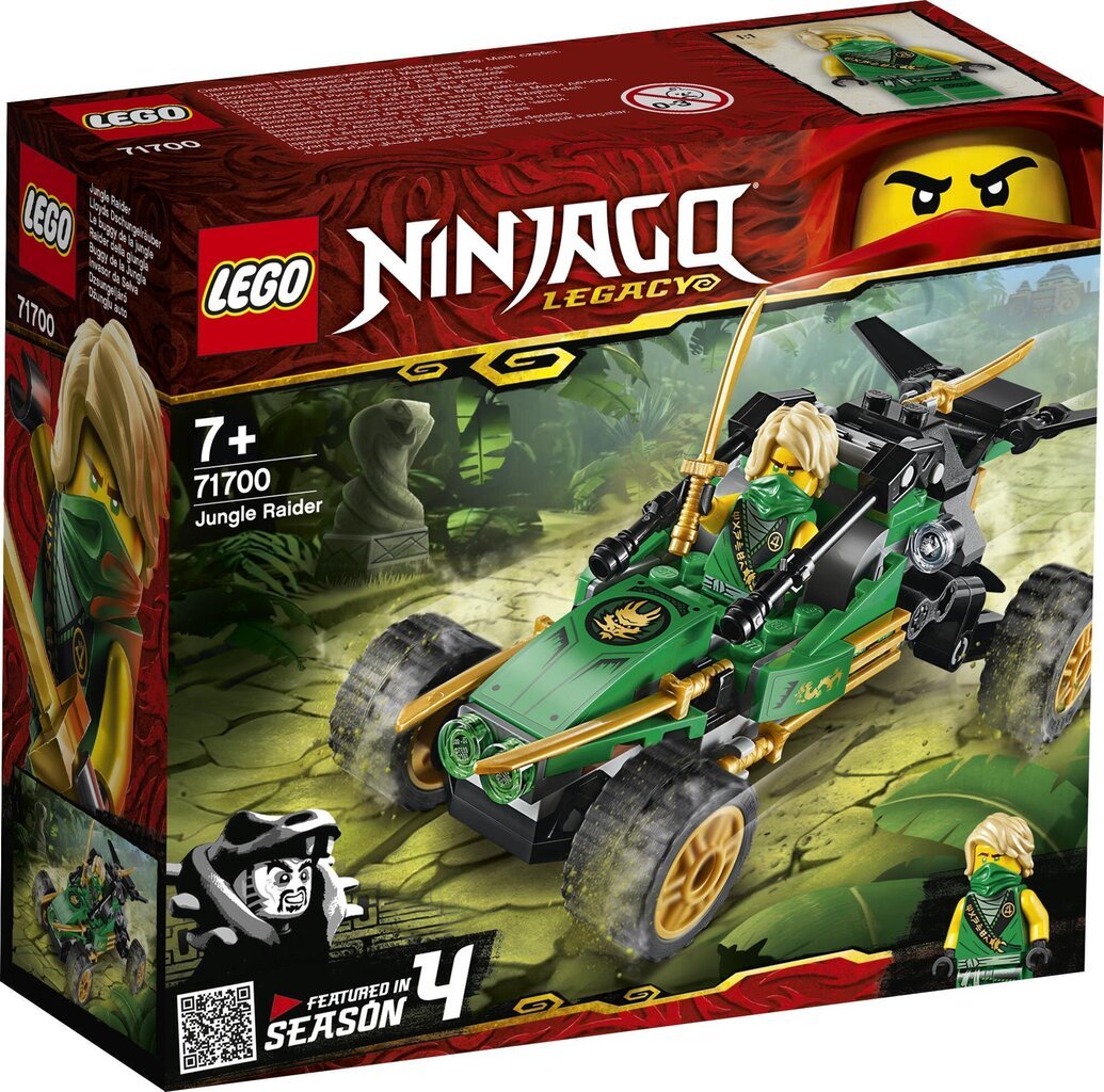 71700 LEGO® NINJAGO Džungļu auto cena un informācija | Konstruktori | 220.lv