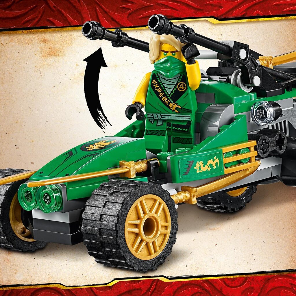 71700 LEGO® NINJAGO Džungļu auto цена и информация | Konstruktori | 220.lv