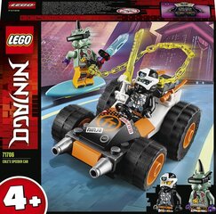 71706 LEGO® NINJAGO Cole гоночный автомобиль цена и информация | Kонструкторы | 220.lv