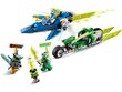 71709 LEGO® NINJAGO Jay un Lloyd ātrie sacīkšu braucamie cena un informācija | Konstruktori | 220.lv