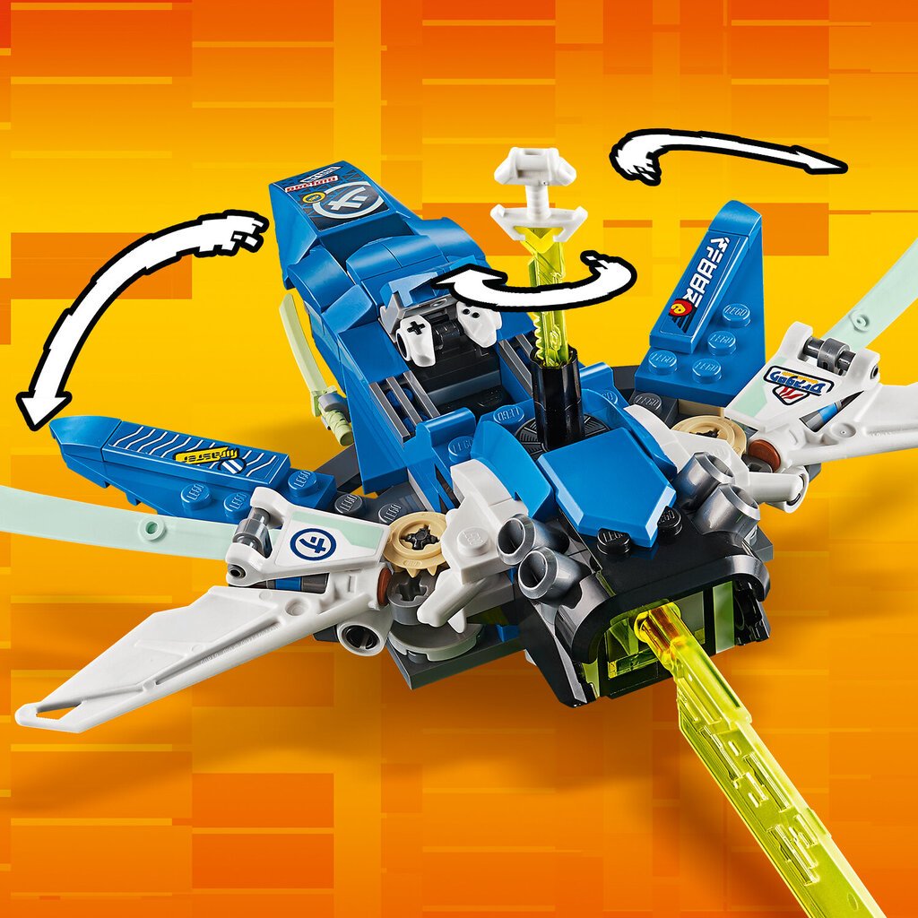 71709 LEGO® NINJAGO Jay un Lloyd ātrie sacīkšu braucamie cena un informācija | Konstruktori | 220.lv