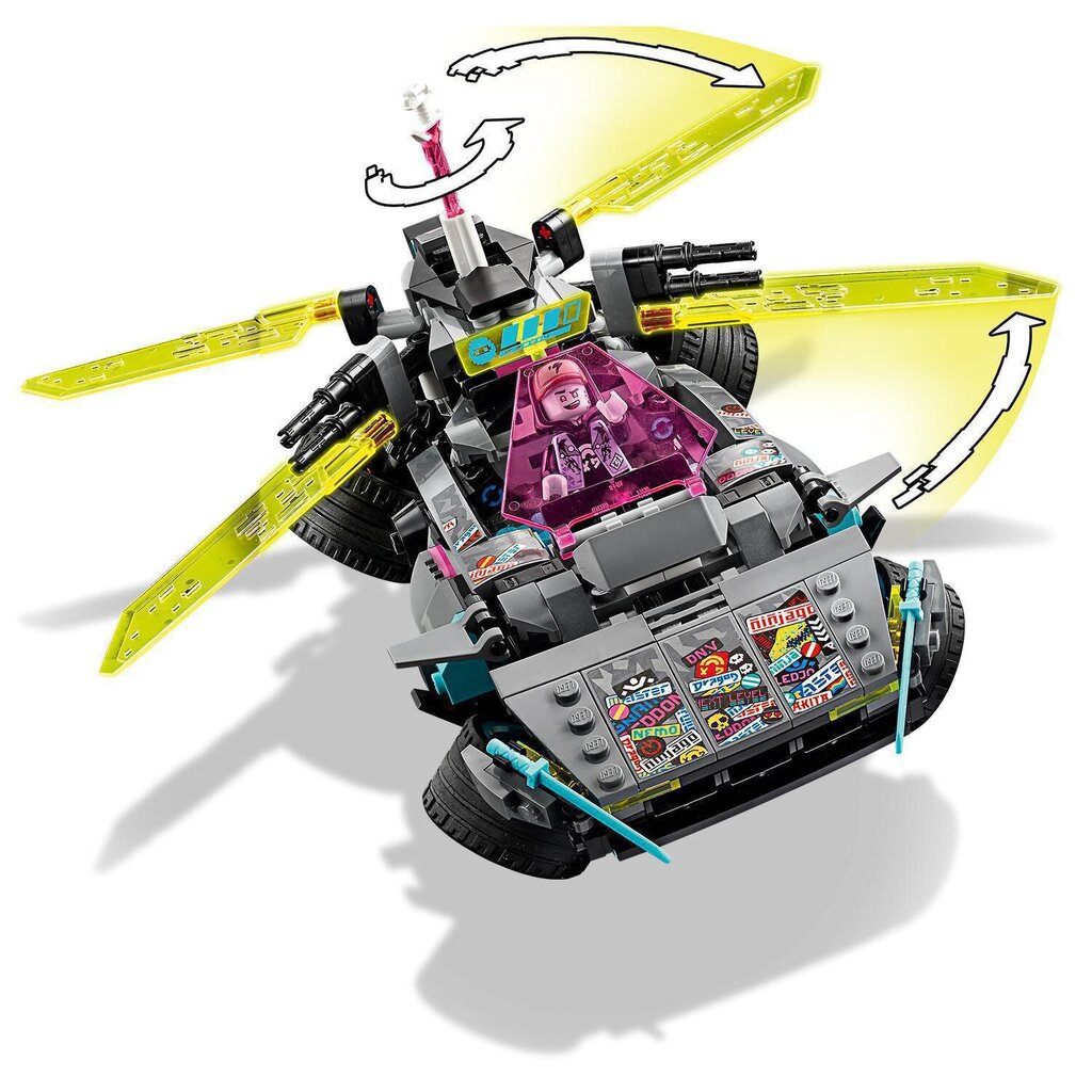 71710 LEGO® NINJAGO Nindzju automašīna cena un informācija | Konstruktori | 220.lv