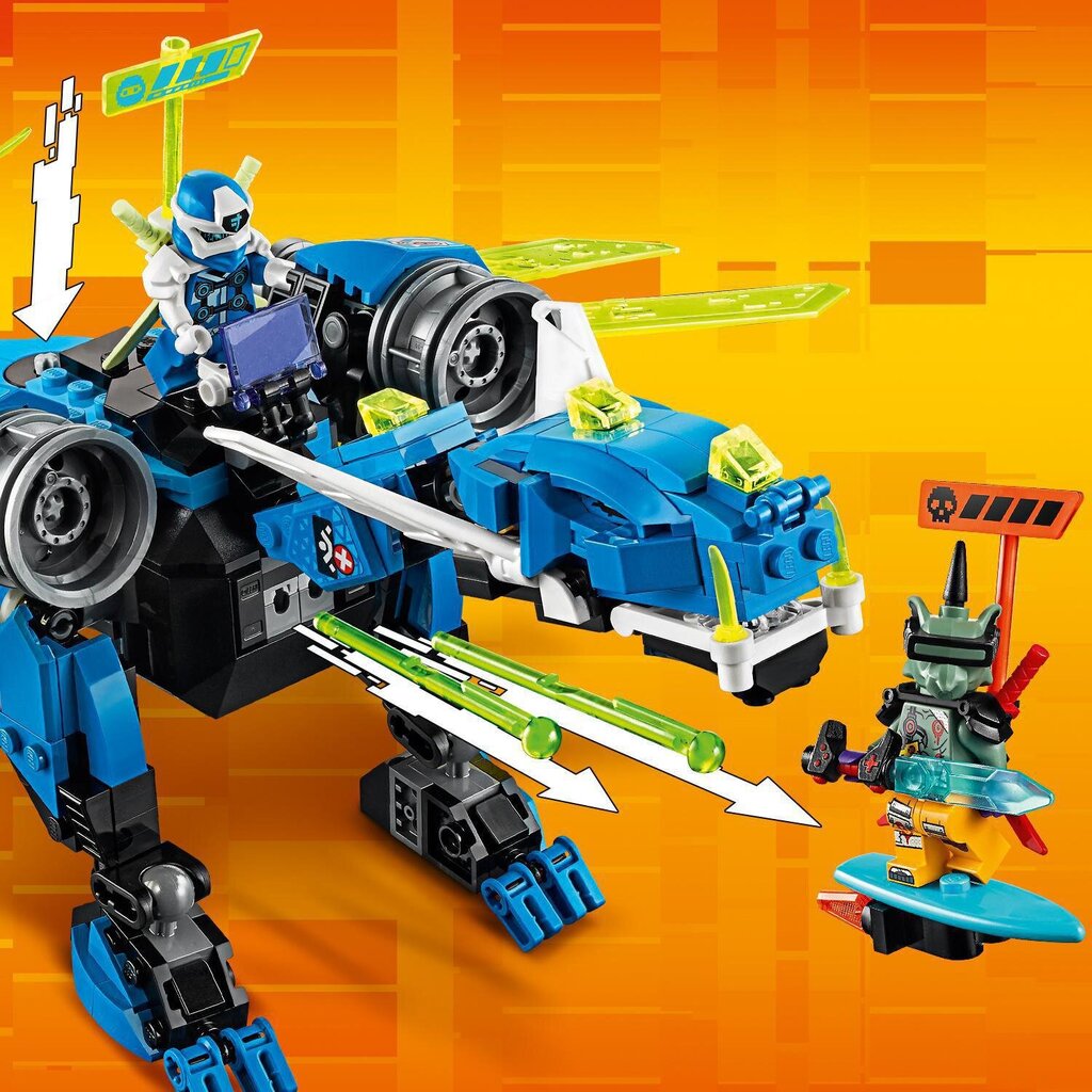 71711 LEGO® NINJAGO Jay kiberpūķis cena un informācija | Konstruktori | 220.lv