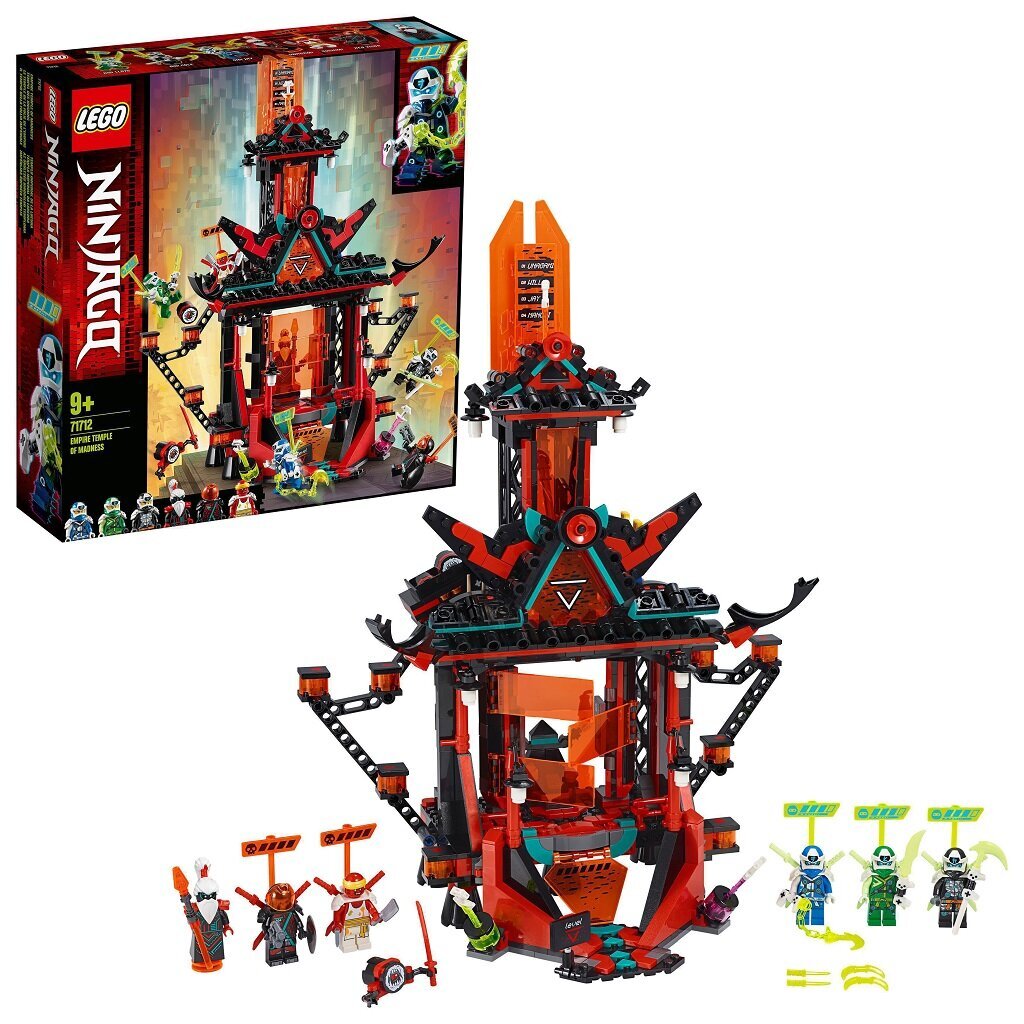 71712 LEGO® NINJAGO Impērijas ārprāta templis цена и информация | Konstruktori | 220.lv