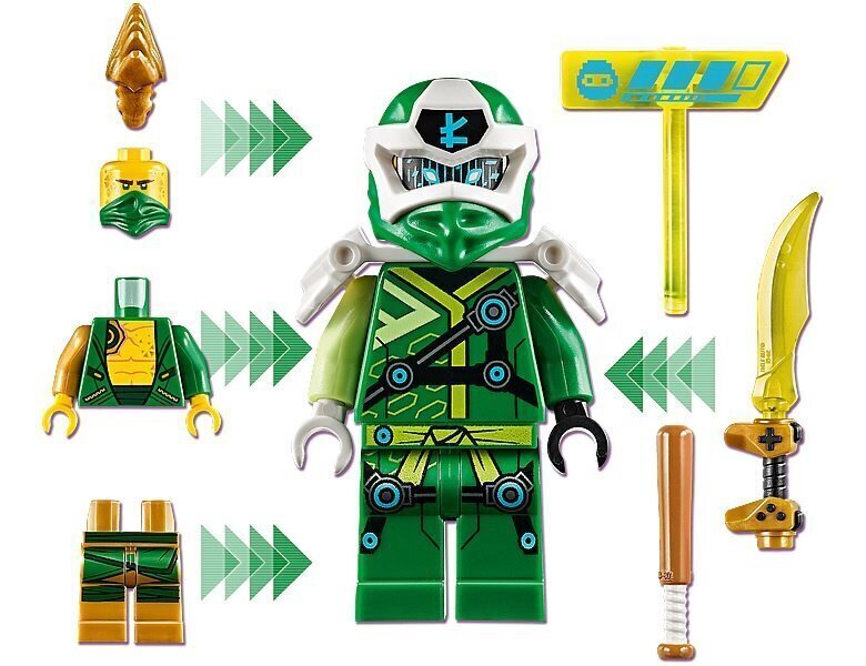 71716 LEGO® NINJAGO Avatārs Lloyd spēļu automāta kapsula cena un informācija | Konstruktori | 220.lv