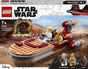 75271 LEGO® Star Wars™ Luke Skywalker „Landspeeder™“ цена и информация | Kонструкторы | 220.lv