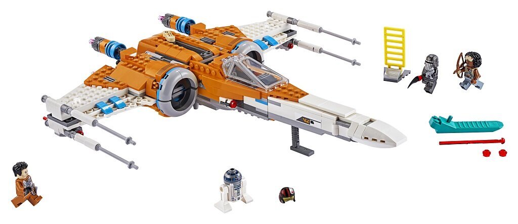 75273 LEGO® Star Wars Poe Dameron X-wing cīnītājs cena un informācija | Konstruktori | 220.lv