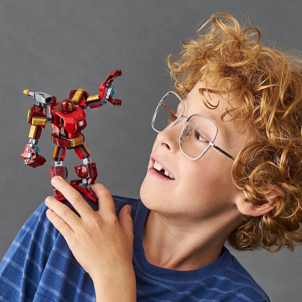 76140 LEGO® Super Heroes Dzelzs vīra robots cena un informācija | Konstruktori | 220.lv