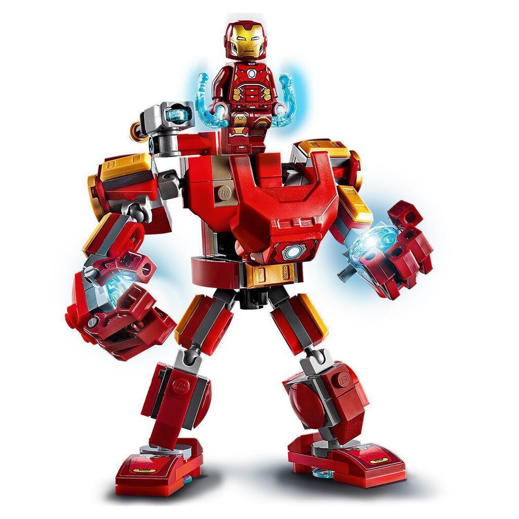 76140 LEGO® Super Heroes Dzelzs vīra robots cena un informācija | Konstruktori | 220.lv