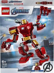 76140 LEGO® Super Heroes Marvel Avengers Movie 4 Робот Железного человека цена и информация | Kонструкторы | 220.lv