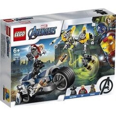 76142 LEGO® Super Heroes Marvel Avengers Movie 4 Атака скороходного мотоцикла Мстителей цена и информация | Конструкторы и кубики | 220.lv