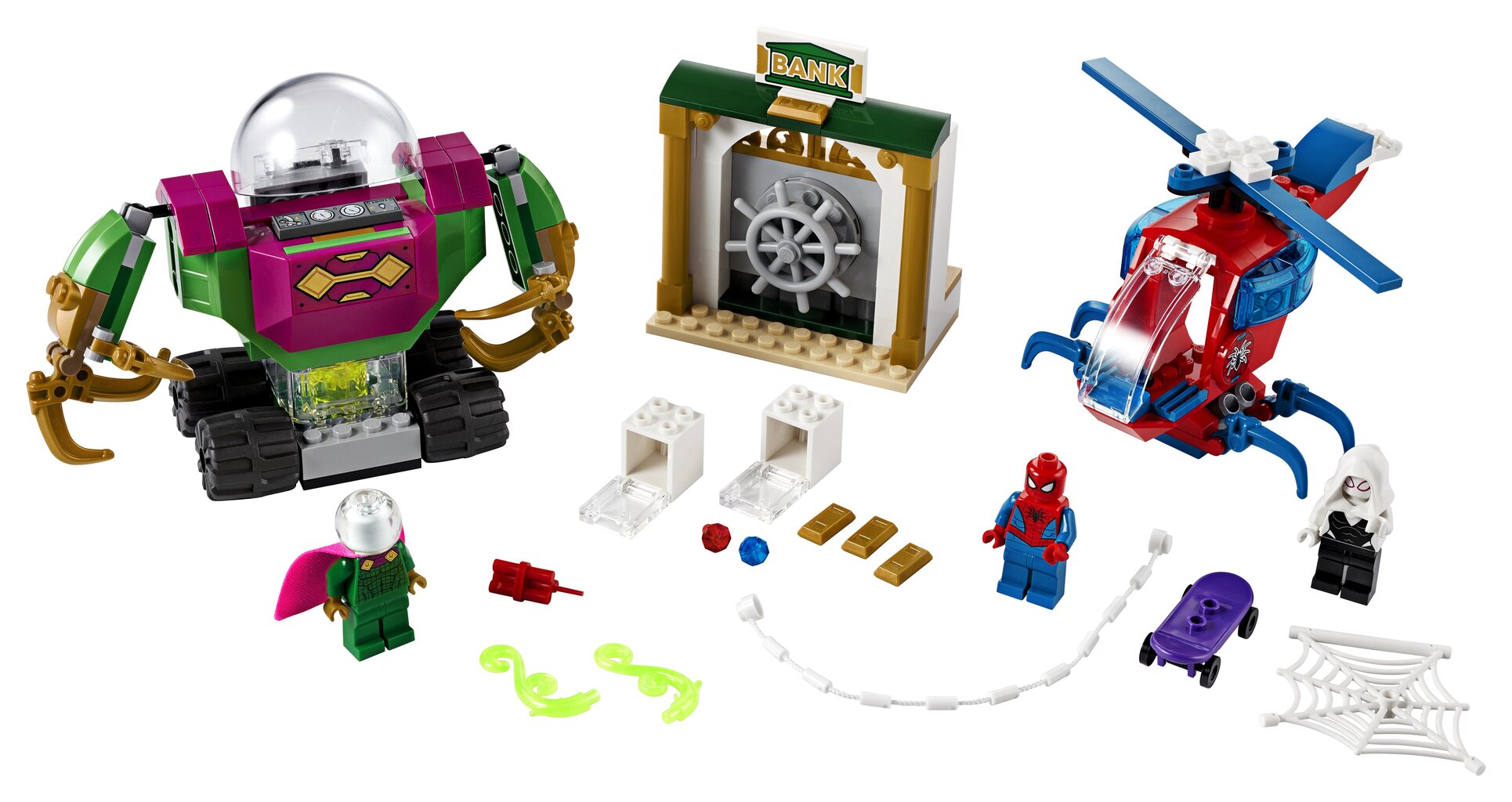 76149 LEGO® Super Heroes Mysterio ļaunums cena un informācija | Konstruktori | 220.lv