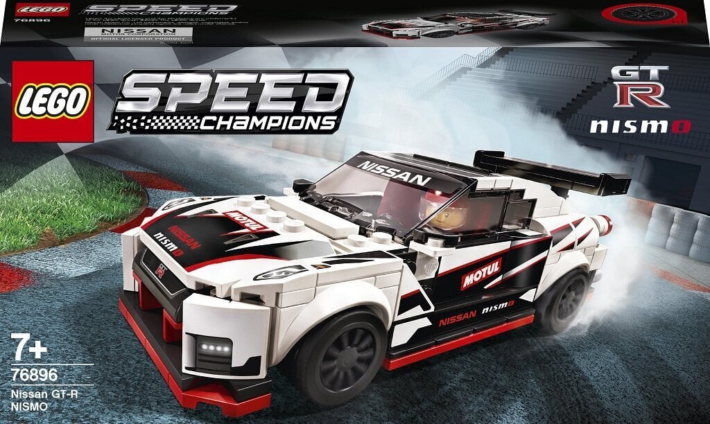 76896 LEGO® Speed Champions Nissan GT-R NISMO цена и информация | Konstruktori | 220.lv