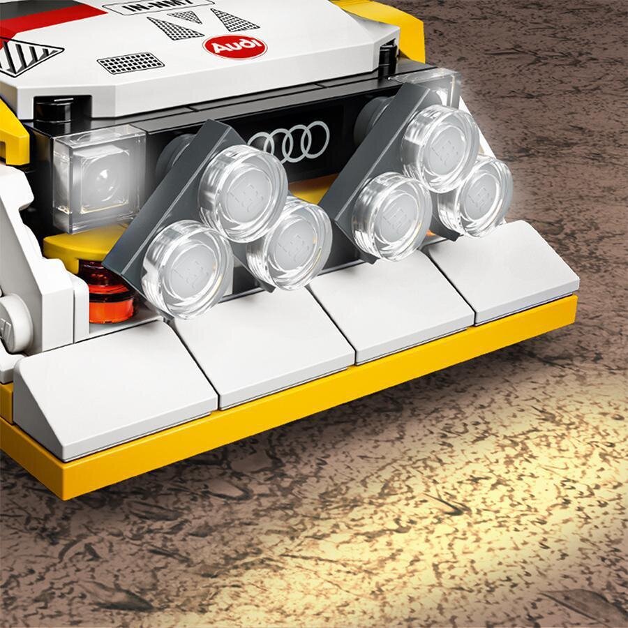 76897 LEGO® Speed Champions 1985 Audi Sport quattro S1 cena un informācija | Konstruktori | 220.lv