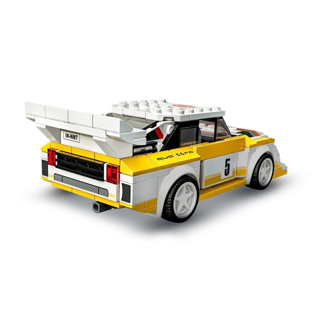 76897 LEGO® Speed Champions 1985 Audi Sport quattro S1 цена и информация | Konstruktori | 220.lv