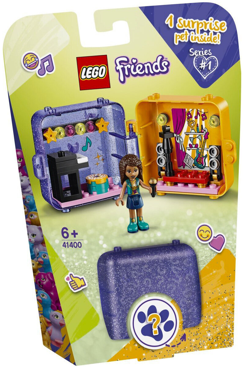 41400 LEGO® Friends Andrea spēles kubs cena | 220.lv