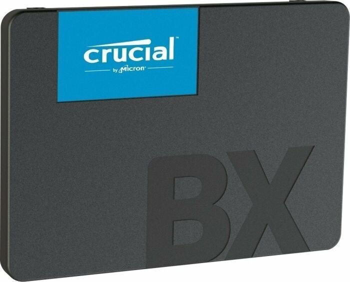 SSD|CRUCIAL|BX500|1TB|SATA 3.0|Write speed 500 MBytes/sec|Read speed 540 MBytes/sec|2,5"|TBW 360 TB|CT1000BX500SSD1 cena un informācija | Iekšējie cietie diski (HDD, SSD, Hybrid) | 220.lv