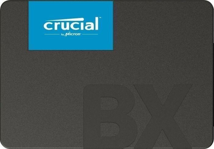 SSD|CRUCIAL|BX500|1TB|SATA 3.0|Write speed 500 MBytes/sec|Read speed 540 MBytes/sec|2,5"|TBW 360 TB|CT1000BX500SSD1 cena un informācija | Iekšējie cietie diski (HDD, SSD, Hybrid) | 220.lv