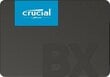 SSD|CRUCIAL|BX500|1TB|SATA 3.0|Write speed 500 MBytes/sec|Read speed 540 MBytes/sec|2,5"|TBW 360 TB|CT1000BX500SSD1 cena un informācija | Iekšējie cietie diski (HDD, SSD, Hybrid) | 220.lv