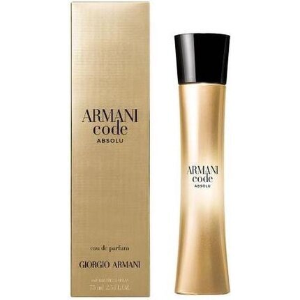 Parfimērijas ūdens Giorgio Armani Code Absolu EDP sievietēm 75 ml cena un informācija | Sieviešu smaržas | 220.lv