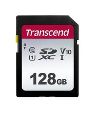 Transcend SDXC, 128GB цена и информация | Карты памяти для фотоаппаратов | 220.lv