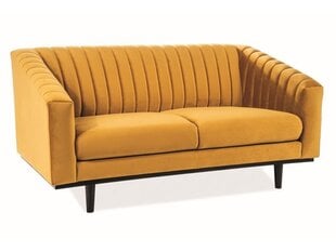 Dīvāns Signal Meble Asprey, dzeltens cena un informācija | Dīvāni | 220.lv
