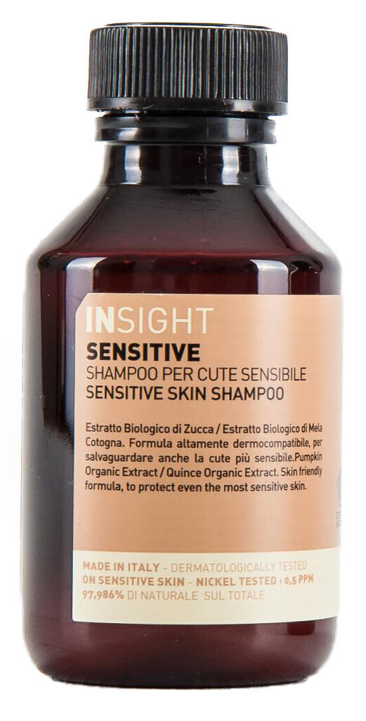 Šampūns jutīgai galvas ādai Selective Professional INSIGHT SENSITIVE SKIN 100 ml cena un informācija | Šampūni | 220.lv