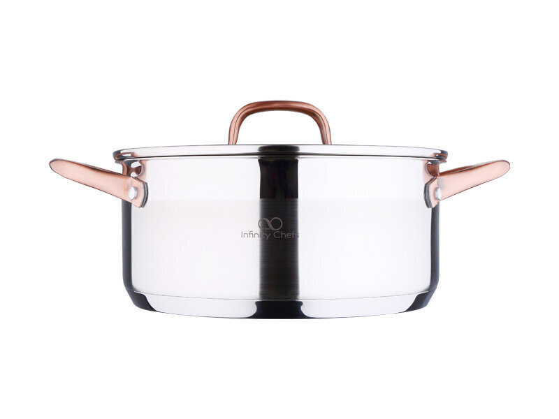 Bergner katls ar vāku Infinity Chefs, 20 cm, 2,3 l цена и информация | Katli, tvaika katli | 220.lv