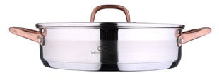 Bergner сотейник с крышкой Infinity Chefs, 28 см, 3,8 л цена и информация | Кастрюли, скороварки | 220.lv