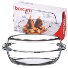 Форма для выпечки Borcam, 2,5 л цена и информация | Формы, посуда для выпечки | 220.lv
