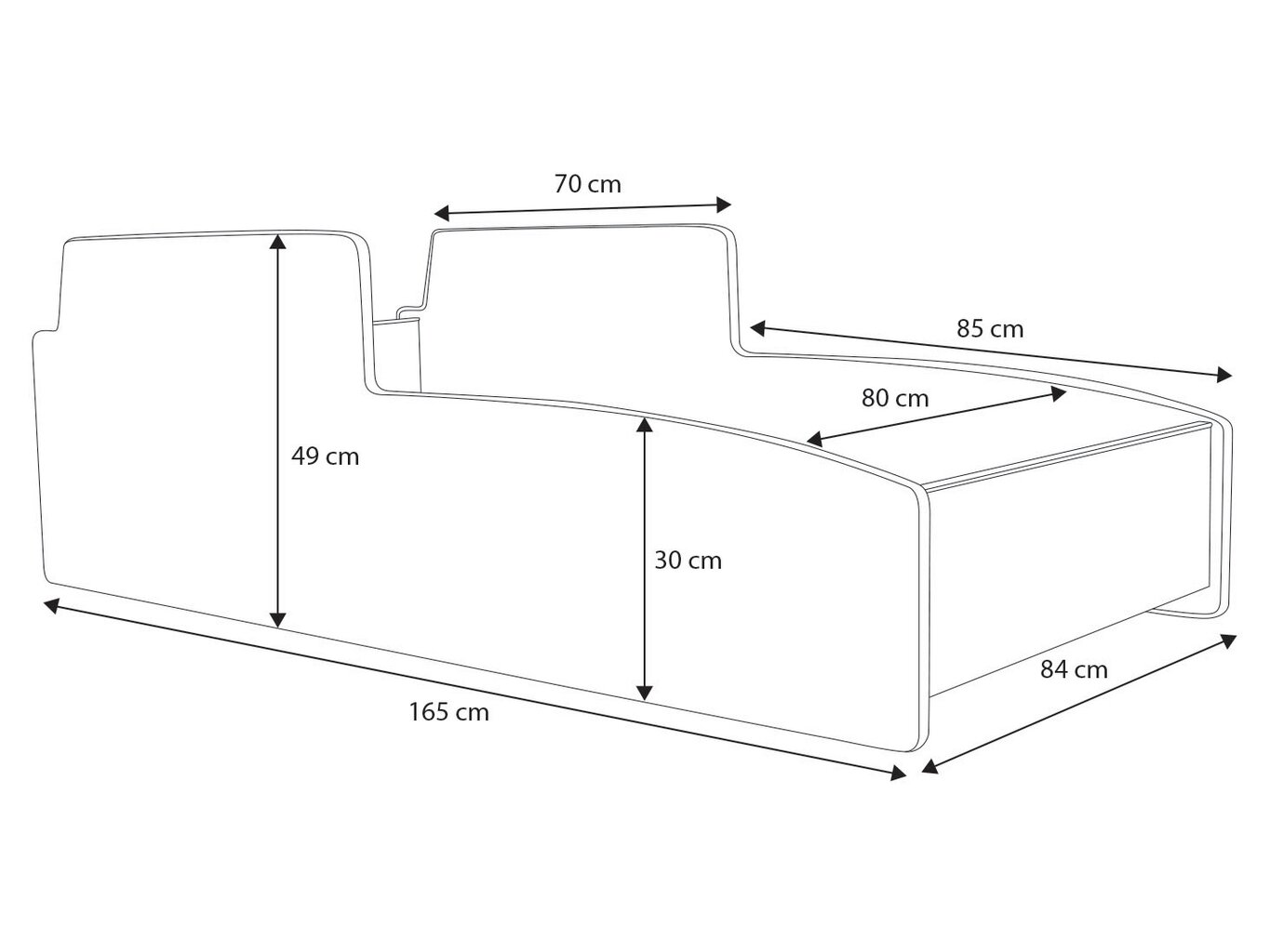 Bērnu gulta ADRK Furniture Tractor 160x80cm, sarkana cena un informācija | Bērnu gultas | 220.lv