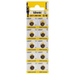 Vinnic L921F / LR69 / AG6 1.5V Sārma baterijas, 10 gab. cena un informācija | Baterijas | 220.lv