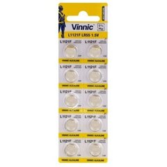 Vinnic AG8 /381/391/LR1120/ 1.5 V Щелочные батареи, 10 шт. цена и информация | Батарейки | 220.lv