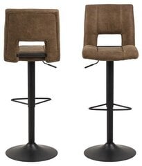 Комплект из 2-х барных стульев Sylvia, коричневый цена и информация | Стулья для кухни и столовой | 220.lv