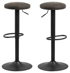 Комплект из 2-х барных-полубарных стульев Finch, серый цена и информация | Стулья для кухни и столовой | 220.lv