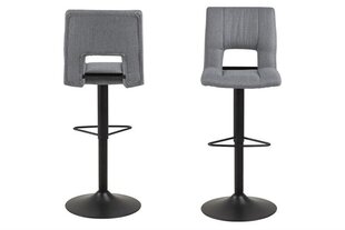 Комплект из 2-х барных стульев Actona Sylvia, светло-серый гобелен цена и информация | Стулья для кухни и столовой | 220.lv